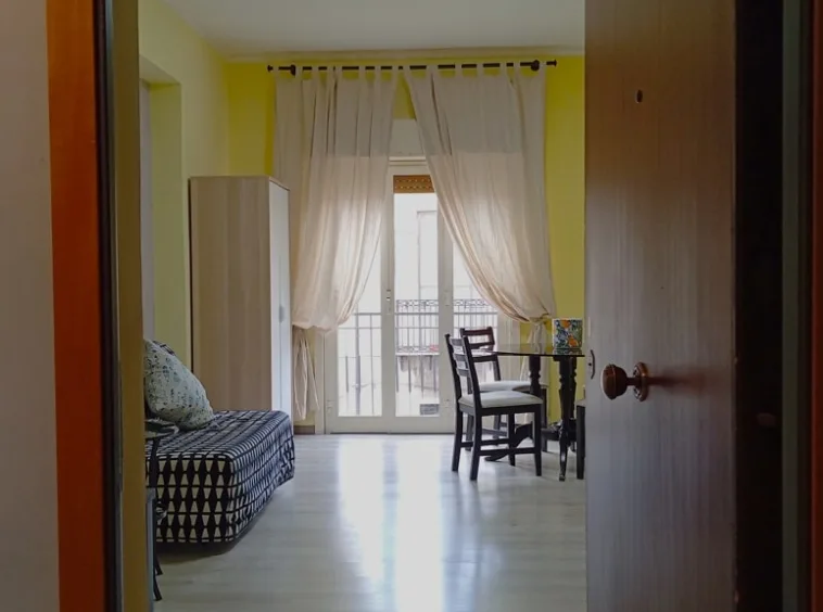 Panoramica soggiorno/Cucina Mini Appartamento Piazza Roma Milazzo - Immobilfin